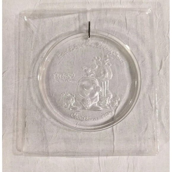 Vtg 1980 Ziggy Christmas Ornament Shoppe Blessings From Clear Acrylic 80s Retro - Picture 8 of 15